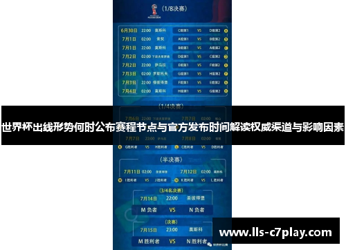 世界杯出线形势何时公布赛程节点与官方发布时间解读权威渠道与影响因素 世界杯出线形势何时公布赛程节点与官方发布时间解读权威渠道与影响因素